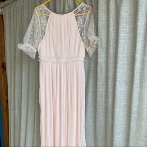 ASOS size 12 pink maki empire waist